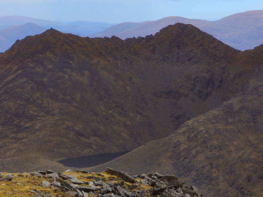 Cruach MhÃ³r and The Big Gun on the MacGillycuddy's Reeks, County Kerry.